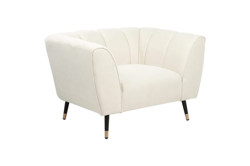 Nojatuoli Orsta - Beige, musta, kulta - Huonekalut - Tuoli & nojatuoli - Nojatuoli & lepotuoli