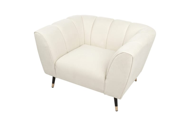 Nojatuoli Orsta - Beige, musta, kulta - Huonekalut - Tuoli & nojatuoli - Nojatuoli & lepotuoli