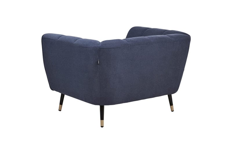 Nojatuoli Orsta - Sininen, musta, kulta - Huonekalut - Tuoli & nojatuoli - Nojatuoli & lepotuoli