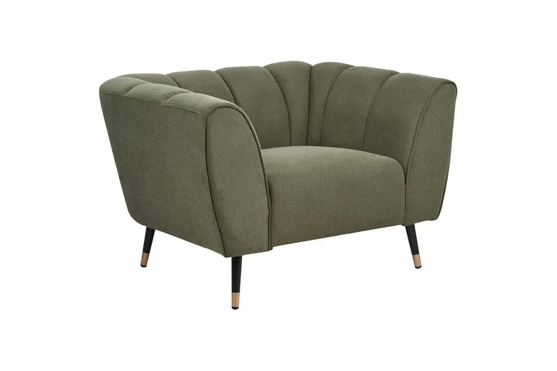 Nojatuoli Orsta, Vihreä, musta, kulta