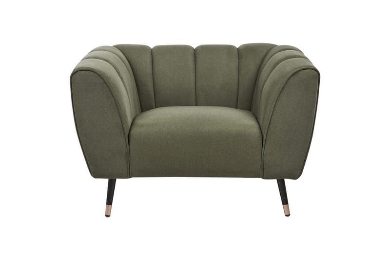 Nojatuoli Orsta - Vihreä, musta, kulta - Huonekalut - Tuoli & nojatuoli - Nojatuoli & lepotuoli