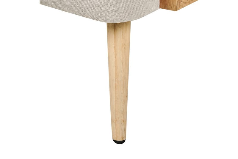 Nojatuoli Orum - Beige, vaalea puu - Huonekalut - Tuoli & nojatuoli - Nojatuoli & lepotuoli