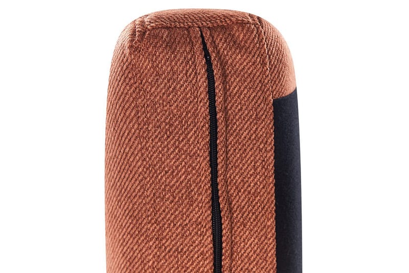 Nojatuoli Orum - Oranssi, vaalea puu - Huonekalut - Tuoli & nojatuoli - Nojatuoli & lepotuoli