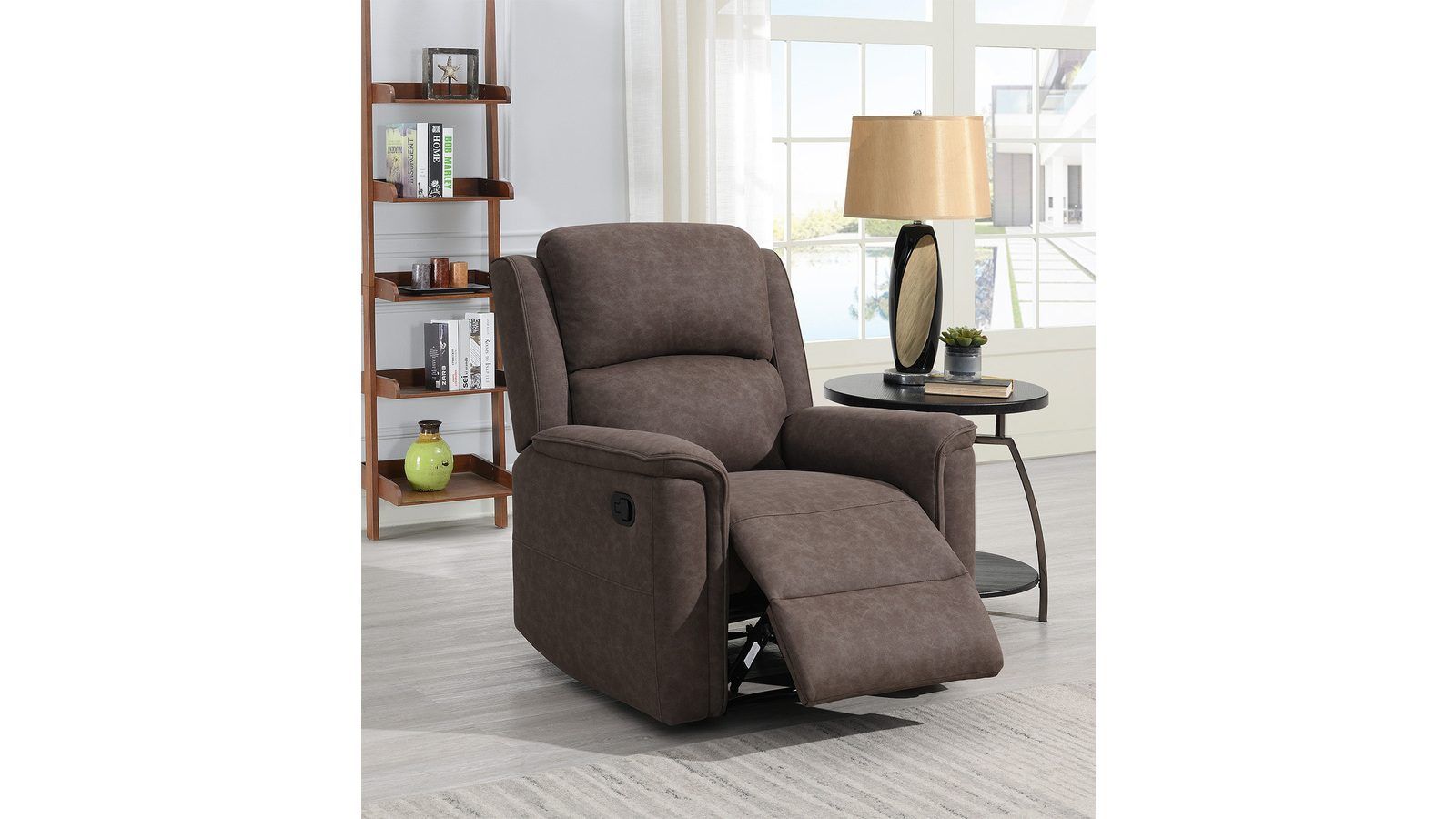 Orvella recliner-nojatuoli - Ruskea