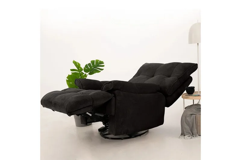 Osmara Sähköinen recliner-nojatuoli - Musta - Huonekalut - Tuoli & nojatuoli - Nojatuoli & lepotuoli - Mekanismituoli