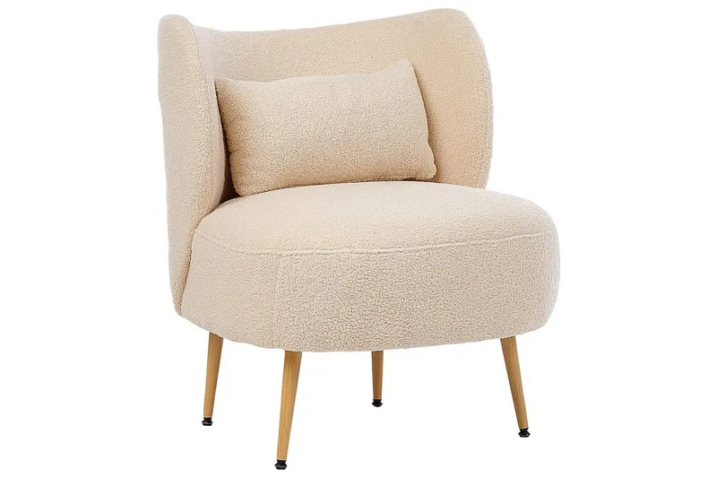 Nojatuoli Otsby II Beige/vaalea puu - Beige/vaalea puu - Huonekalut - Tuoli & nojatuoli - Nojatuoli & lepotuoli