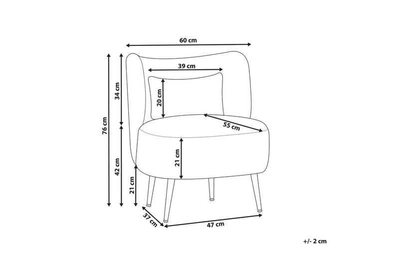 Nojatuoli Otsby - Tummanvihreä, musta - Huonekalut - Tuoli & nojatuoli - Nojatuoli & lepotuoli