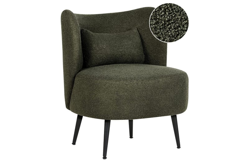 Nojatuoli Otsby, Tummanvihreä, musta