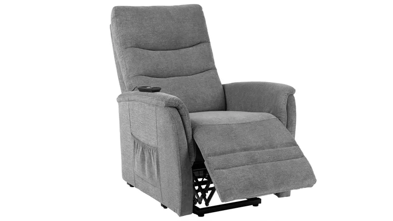 Owlcreak recliner-nojatuoli nostotoiminnolla, sähköinen - Harmaa - Huonekalut - Tuoli & nojatuoli - Nojatuoli & lepotuoli - Mekanismituoli