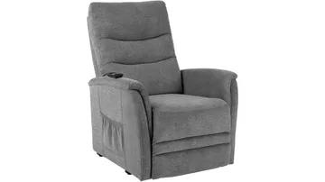 Owlcreak recliner-nojatuoli nostotoiminnolla, sähköinen - Harmaa - Huonekalut - Tuoli & nojatuoli - Nojatuoli & lepotuoli - Mekanismituoli