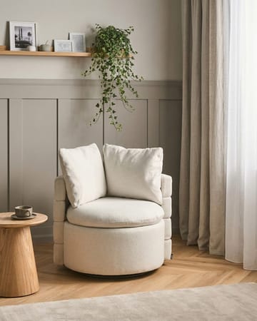 Nojatuoli Randers - Off-White - Huonekalut - Tuoli & nojatuoli - Nojatuoli & lepotuoli - Klubituolit