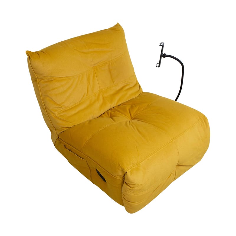Recliner lepotuoli Selor manuaalisella mekanismilla - keltainen - Huonekalut - Tuoli & nojatuoli - Nojatuoli & lepotuoli - Nojatuoli rahilla