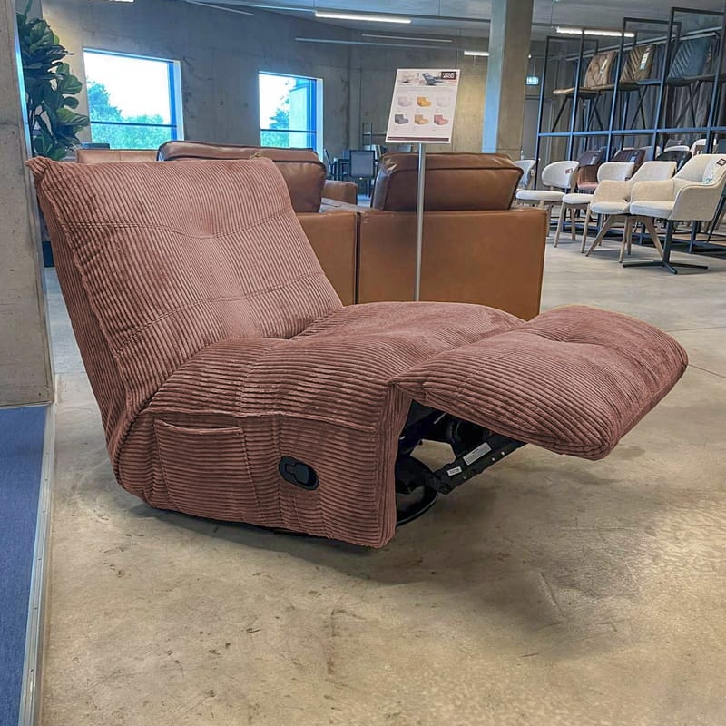 Recliner lepotuoli Selor manuaalisella mekanismilla - pinkki - Huonekalut - Tuoli & nojatuoli - Nojatuoli & lepotuoli - Nojatuoli rahilla