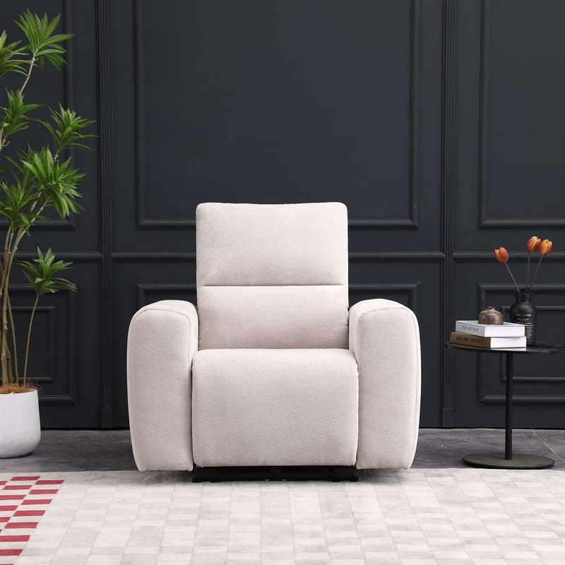 Recliner-nojatuoli Ödmark sähköisellä mekanismilla - vaaleanbeige - Huonekalut - Tuoli & nojatuoli - Nojatuoli & lepotuoli - Mekanismituoli