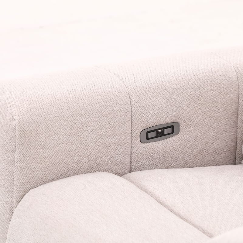 Recliner-nojatuoli Ödmark sähköisellä mekanismilla - vaaleanbeige - Huonekalut - Tuoli & nojatuoli - Nojatuoli & lepotuoli - Mekanismituoli