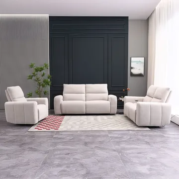 Recliner-nojatuoli Ödmark sähköisellä mekanismilla - vaaleanbeige - Huonekalut - Tuoli & nojatuoli - Nojatuoli & lepotuoli - Mekanismituoli