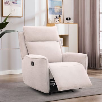 Recliner-nojatuoli Östvik manuaalisella mekanismilla - beige - Huonekalut - Tuoli & nojatuoli - Nojatuoli & lepotuoli - Mekanismituoli