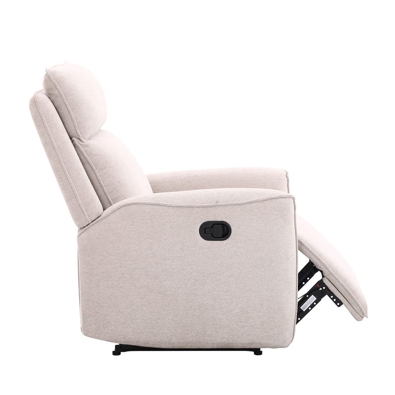 Recliner-nojatuoli Östvik manuaalisella mekanismilla - beige - Huonekalut - Tuoli & nojatuoli - Nojatuoli & lepotuoli - Mekanismituoli
