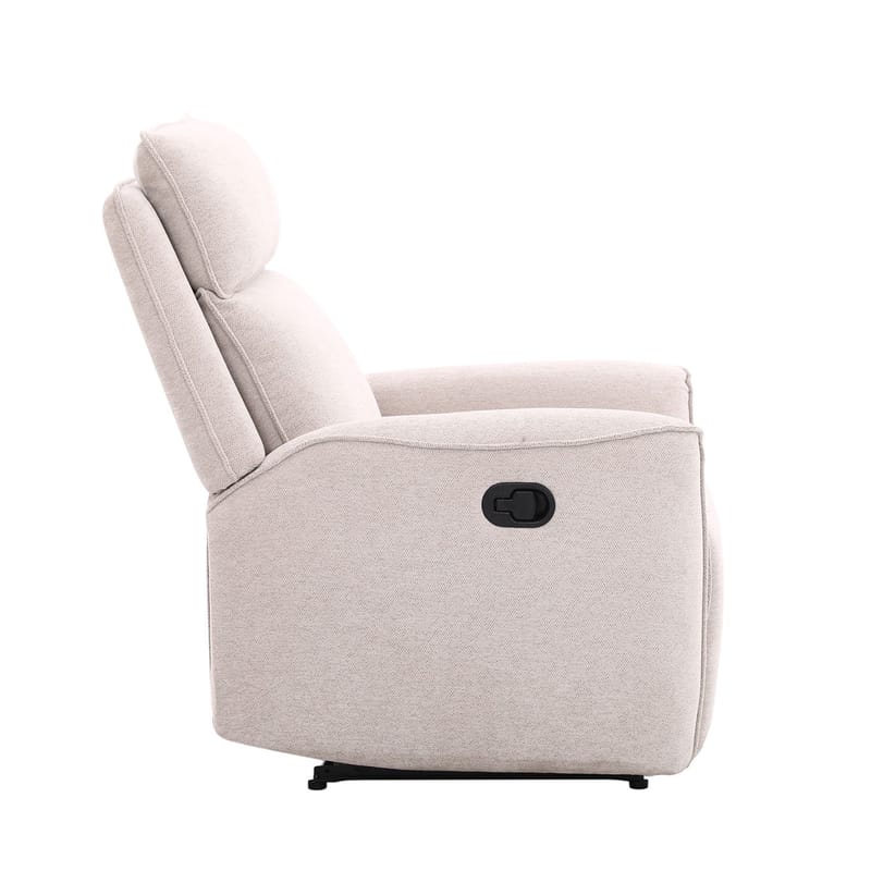 Recliner-nojatuoli Östvik manuaalisella mekanismilla - beige - Huonekalut - Tuoli & nojatuoli - Nojatuoli & lepotuoli - Mekanismituoli