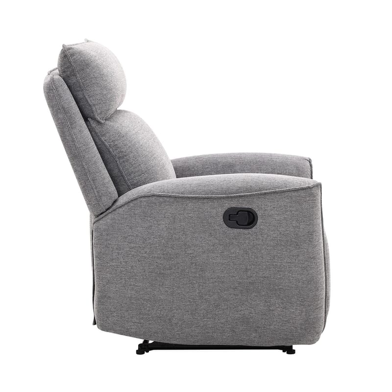 Recliner-nojatuoli Östvik manuaalisella mekanismilla - harmaa - Huonekalut - Tuoli & nojatuoli - Nojatuoli & lepotuoli - Mekanismituoli
