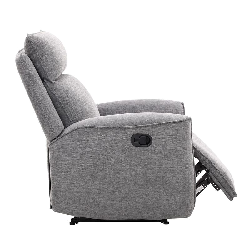 Recliner-nojatuoli Östvik manuaalisella mekanismilla - harmaa - Huonekalut - Tuoli & nojatuoli - Nojatuoli & lepotuoli - Mekanismituoli