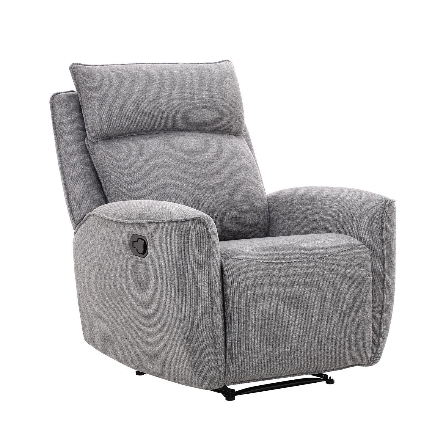 Recliner-nojatuoli Östvik manuaalisella mekanismilla - harmaa