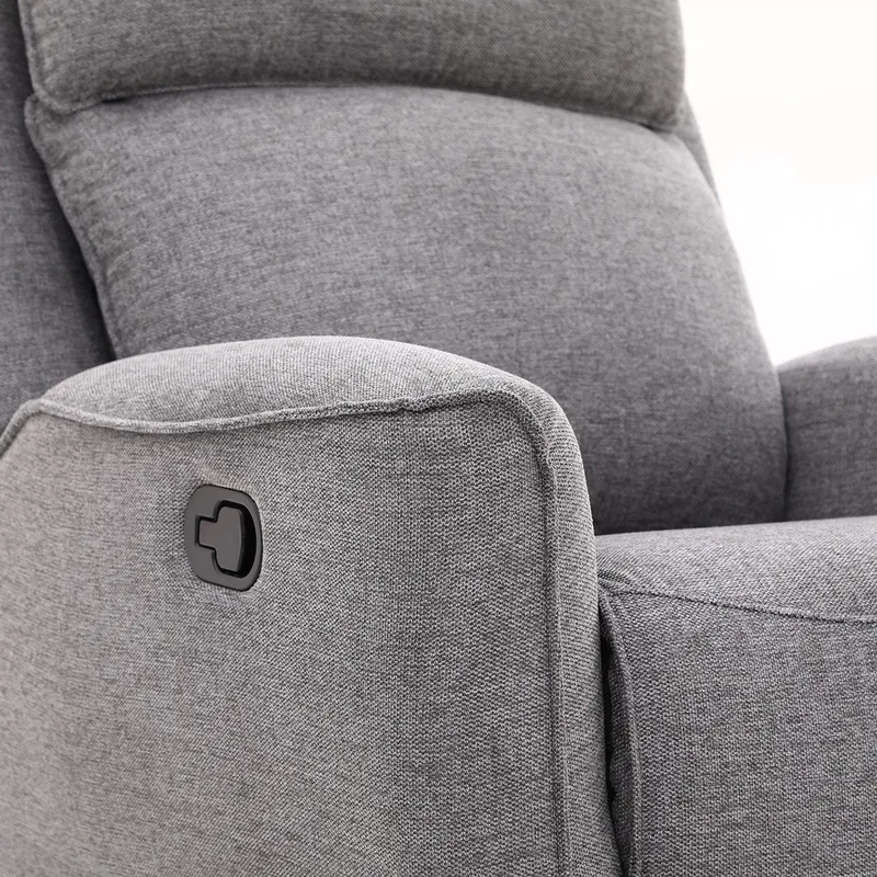 Recliner-nojatuoli Östvik manuaalisella mekanismilla - harmaa - Huonekalut - Tuoli & nojatuoli - Nojatuoli & lepotuoli - Mekanismituoli