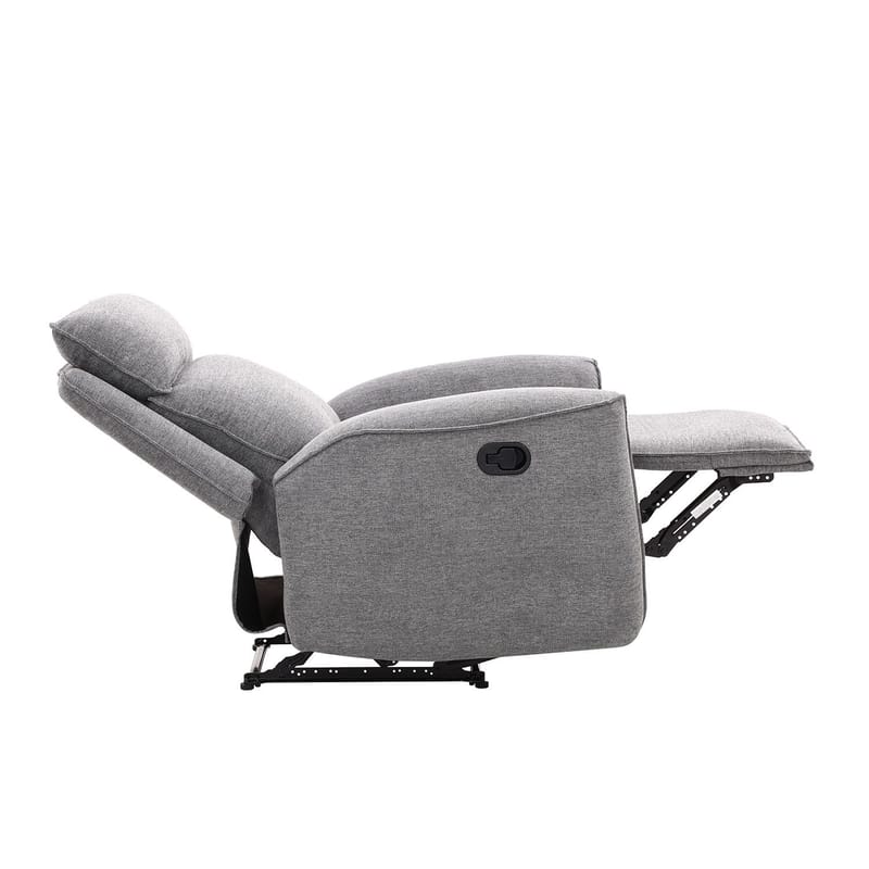 Recliner-nojatuoli Östvik manuaalisella mekanismilla - harmaa - Huonekalut - Tuoli & nojatuoli - Nojatuoli & lepotuoli - Mekanismituoli