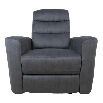 Recliner-nojatuoli Darvi sähköisellä mekanismilla - harmaa sametti - Huonekalut - Tuoli & nojatuoli - Nojatuoli & lepotuoli - Mekanismituoli