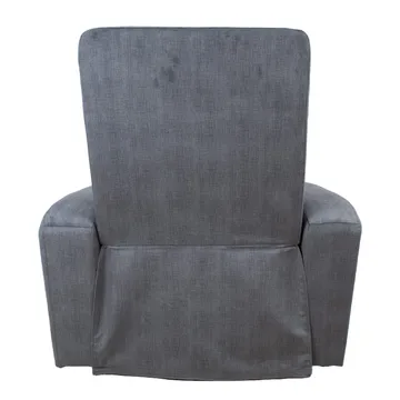 Recliner-nojatuoli Darvi sähköisellä mekanismilla - harmaa sametti - Huonekalut - Tuoli & nojatuoli - Nojatuoli & lepotuoli - Mekanismituoli