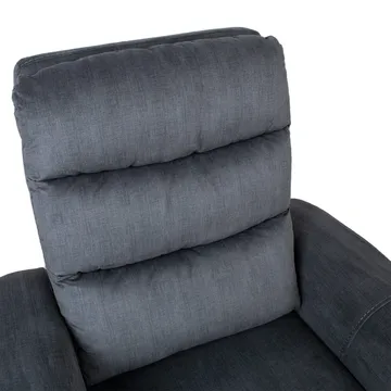 Recliner-nojatuoli Darvi sähköisellä mekanismilla - harmaa sametti - Huonekalut - Tuoli & nojatuoli - Nojatuoli & lepotuoli - Mekanismituoli
