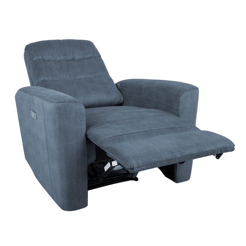 Recliner-nojatuoli Darvi sähköisellä mekanismilla - sininen - Huonekalut - Tuoli & nojatuoli - Nojatuoli & lepotuoli - Mekanismituoli