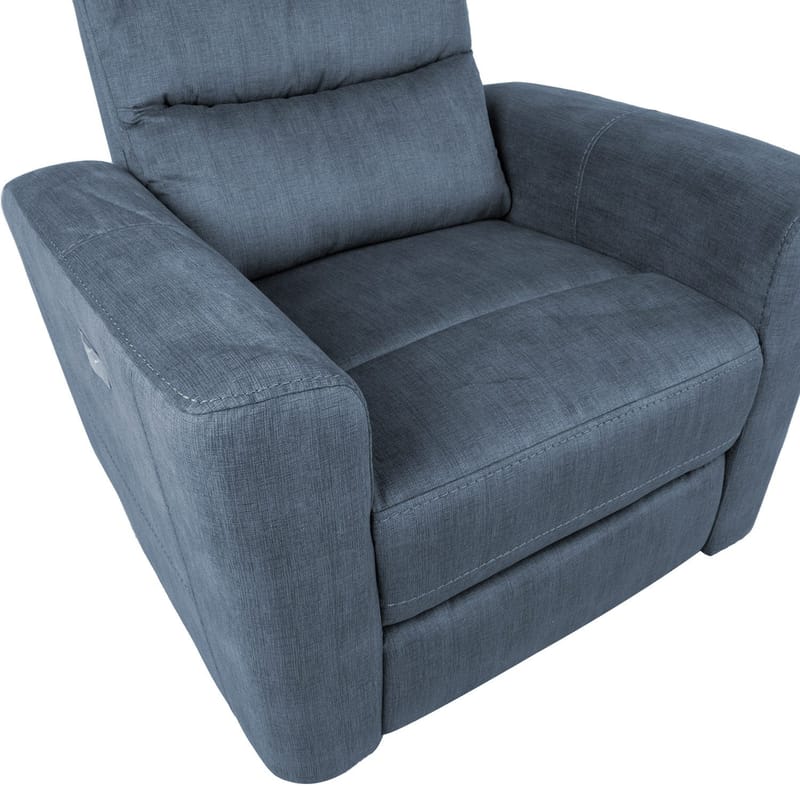 Recliner-nojatuoli Darvi sähköisellä mekanismilla - sininen - Huonekalut - Tuoli & nojatuoli - Nojatuoli & lepotuoli - Mekanismituoli