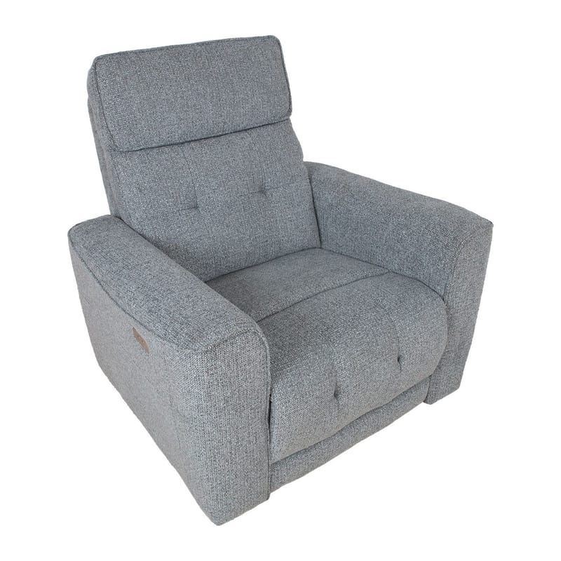 Recliner-nojatuoli Glendor sähköisellä mekanismilla harmaa - Sinertävänharmaa - Huonekalut - Tuoli & nojatuoli - Nojatuoli & lepotuoli - Mekanismituoli