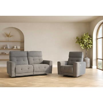 Recliner-nojatuoli Glendor sähköisellä mekanismilla - harmaa - Huonekalut - Tuoli & nojatuoli - Nojatuoli & lepotuoli - Mekanismituoli