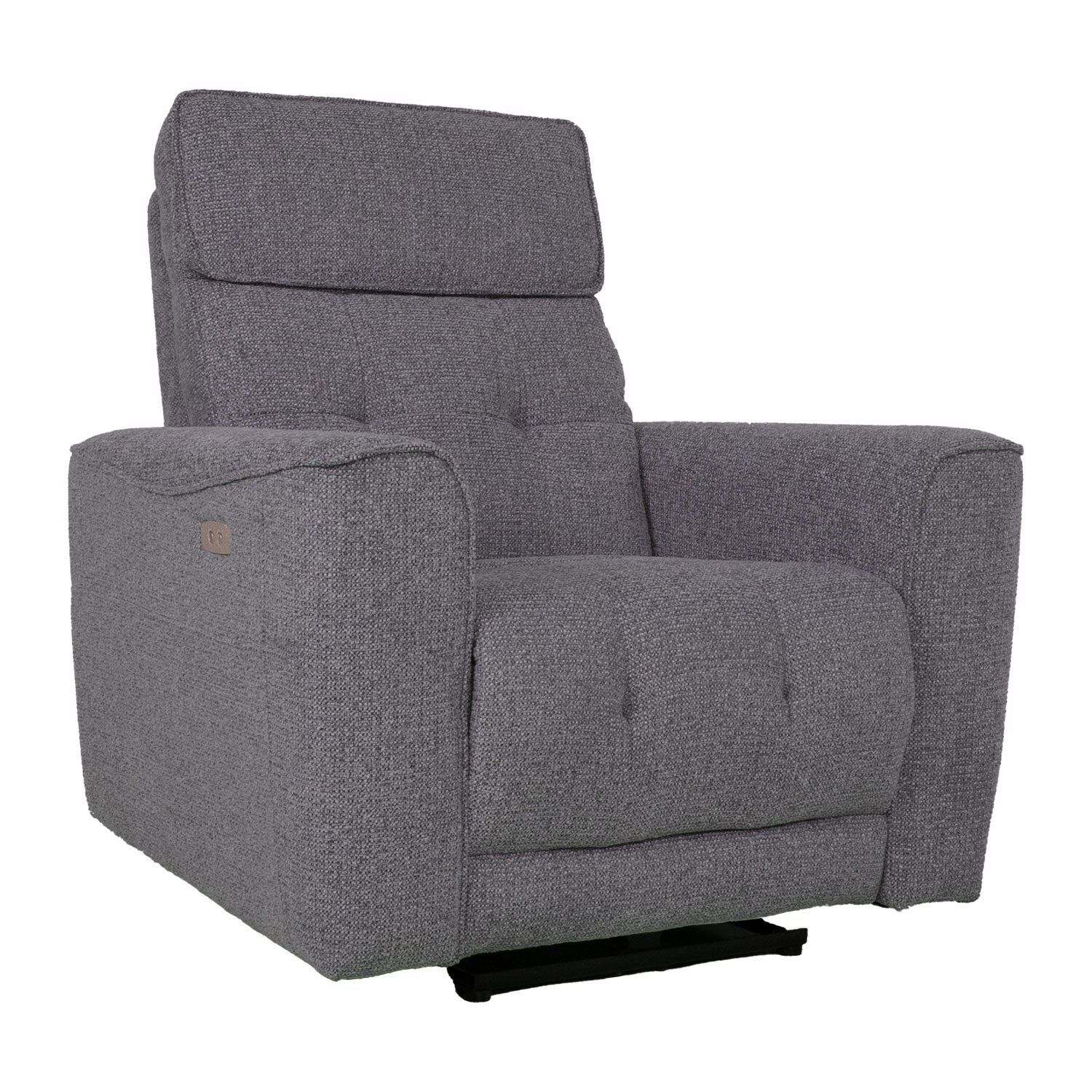Recliner-nojatuoli Glendor sähköisellä mekanismilla - harmaa