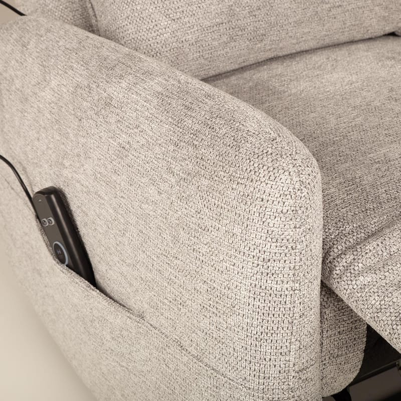Recliner-nojatuoli Gränor sähköisellä mekanismilla ja hierontatoiminnolla - Harmaa - Huonekalut - Tuoli & nojatuoli - Nojatuoli & lepotuoli - Hierontatuolit