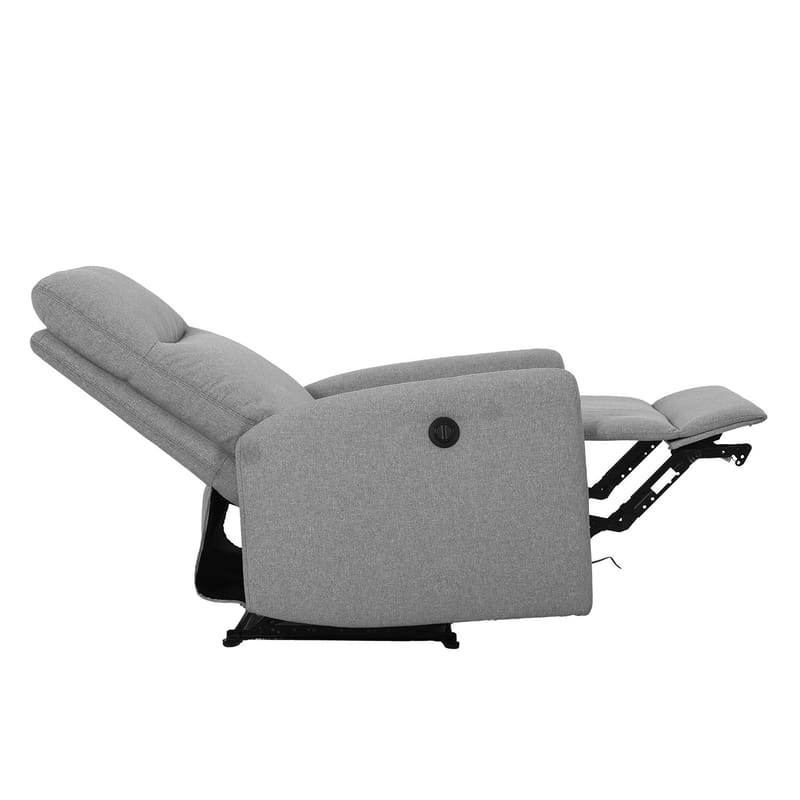 Recliner-nojatuoli Gränor sähköisellä mekanismilla - vaaleanharmaa - Huonekalut - Tuoli & nojatuoli - Nojatuoli & lepotuoli - Nojatuoli rahilla