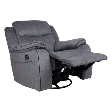 Recliner-nojatuoli Iskmar manuaalisella mekanismilla - Harmaa - Huonekalut - Tuoli & nojatuoli - Nojatuoli & lepotuoli - Mekanismituoli