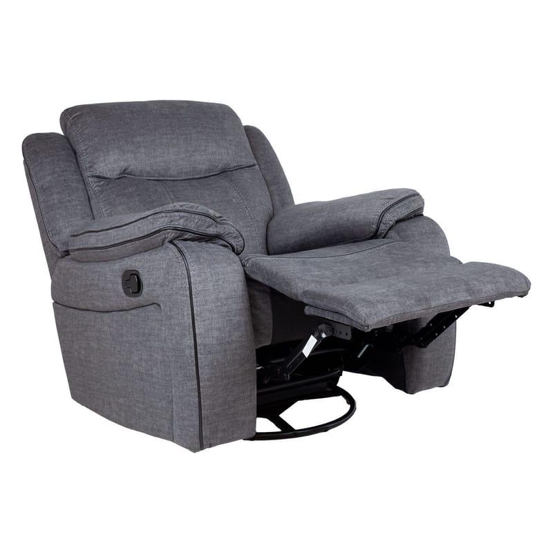 Recliner-nojatuoli Iskmar manuaalisella mekanismilla - Harmaa - Huonekalut - Tuoli & nojatuoli - Nojatuoli & lepotuoli - Mekanismituoli