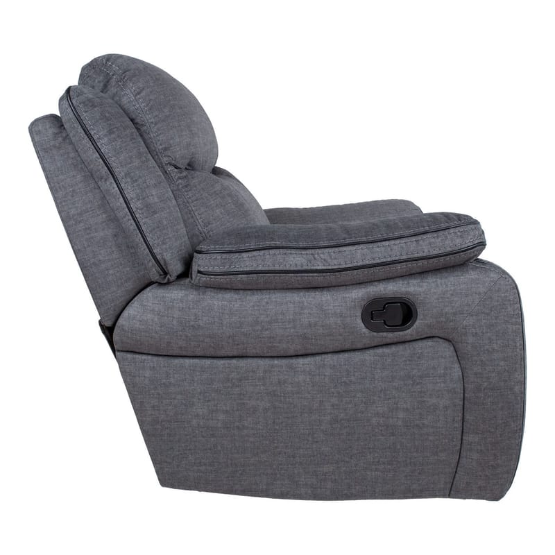 Recliner-nojatuoli Iskmar manuaalisella mekanismilla - Harmaa - Huonekalut - Tuoli & nojatuoli - Nojatuoli & lepotuoli - Mekanismituoli