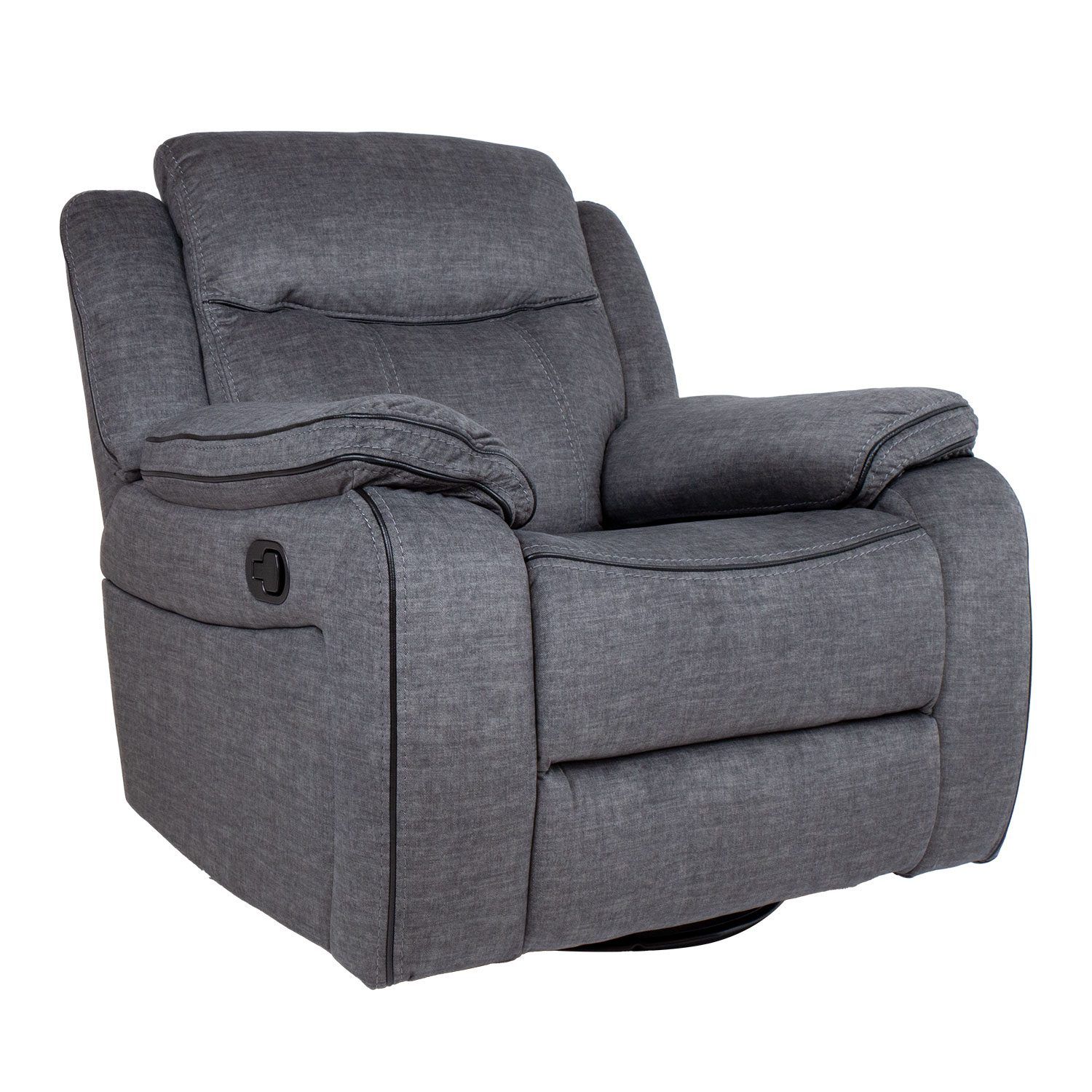 Recliner-nojatuoli Iskmar manuaalisella mekanismilla - Harmaa