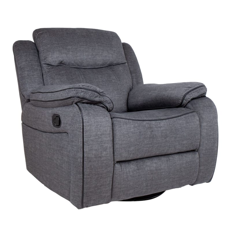 Recliner-nojatuoli Iskmar manuaalisella mekanismilla, Harmaa