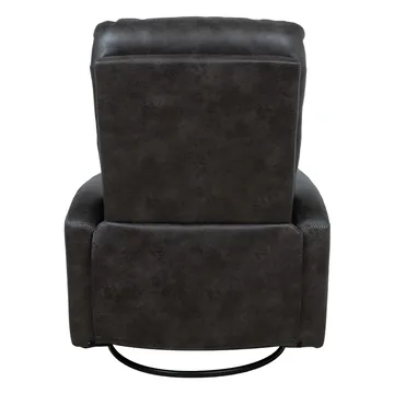 Recliner-nojatuoli Lönvik manuaalisella keinuvalla ja pyörivällä mekanismilla - harmaa - Huonekalut - Tuoli & nojatuoli - Nojatuoli & lepotuoli - Nojatuoli rahilla