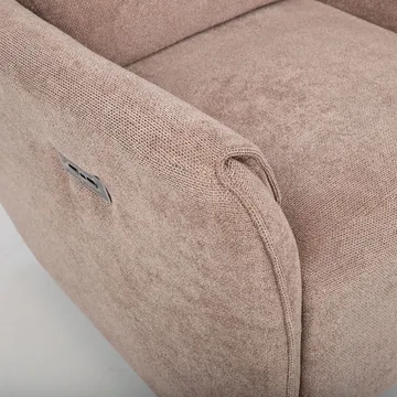 Recliner-nojatuoli Lavor sähköisellä mekanismilla - vaaleanruskea - Huonekalut - Tuoli & nojatuoli - Nojatuoli & lepotuoli - Mekanismituoli