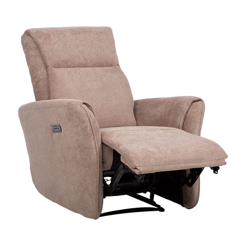 Recliner-nojatuoli Lavor sähköisellä mekanismilla - vaaleanruskea - Huonekalut - Tuoli & nojatuoli - Nojatuoli & lepotuoli - Mekanismituoli