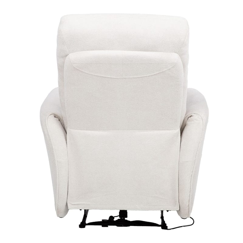 Recliner-nojatuoli Lavor sähköisellä mekanismilla - valkoinen - Huonekalut - Tuoli & nojatuoli - Nojatuoli & lepotuoli - Mekanismituoli