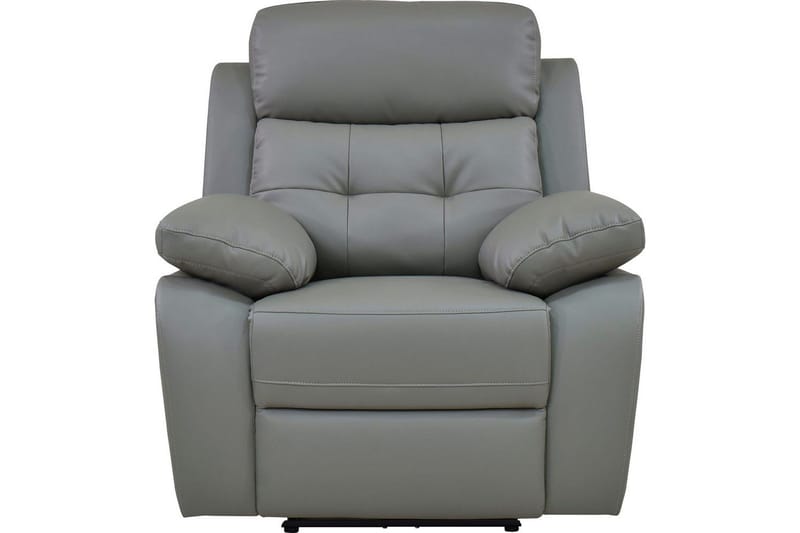 Recliner-nojatuoli Loft24 Nojatuoli Lannilis vaaleanharmaa, PU/puu/metalli, sähkötoiminen lepotuoli Ljusgrå - Huonekalut - Tuoli & nojatuoli - Nojatuoli & lepotuoli - Mekanismituoli