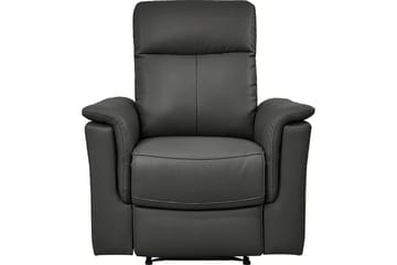 Recliner-nojatuoli Loft24 Nojatuoli Southbrook harmaa, PU/puu/metalli, sähkötoiminen recliner Grå - Huonekalut - Tuoli & nojatuoli - Nojatuoli & lepotuoli - Mekanismituoli