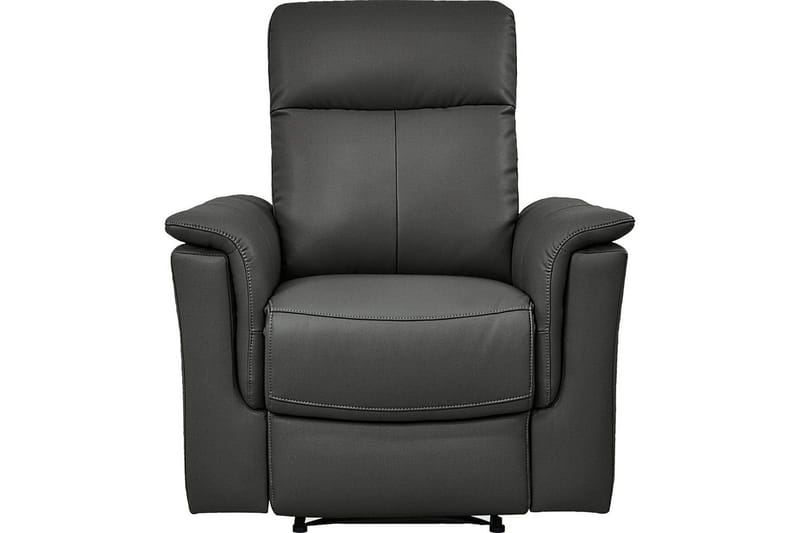 Recliner-nojatuoli Loft24 Nojatuoli Southbrook harmaa, PU/puu/metalli, sähkötoiminen recliner Grå - Huonekalut - Tuoli & nojatuoli - Nojatuoli & lepotuoli - Mekanismituoli